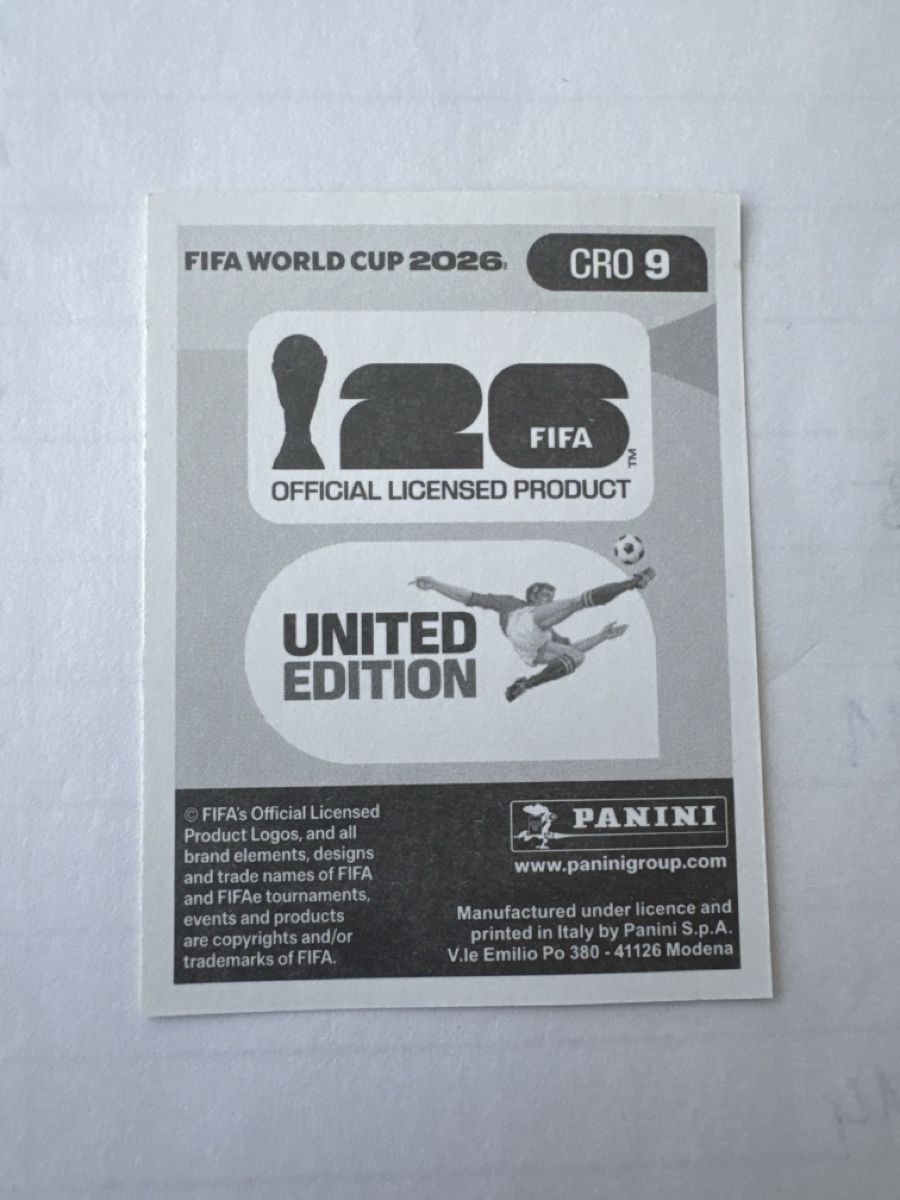 Panini Carte collezionabili: Panini  CRO 9 – Nuovo (secondo la descrizione) da Zürich venduto da th_e 1
