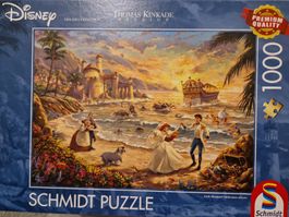 Puzzle 1000 Teile Disney "Ariel Meerjungfrau Hochzeit"