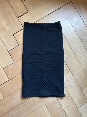 TOPSHOP - Bleistiftrock schwarz gemustert 36