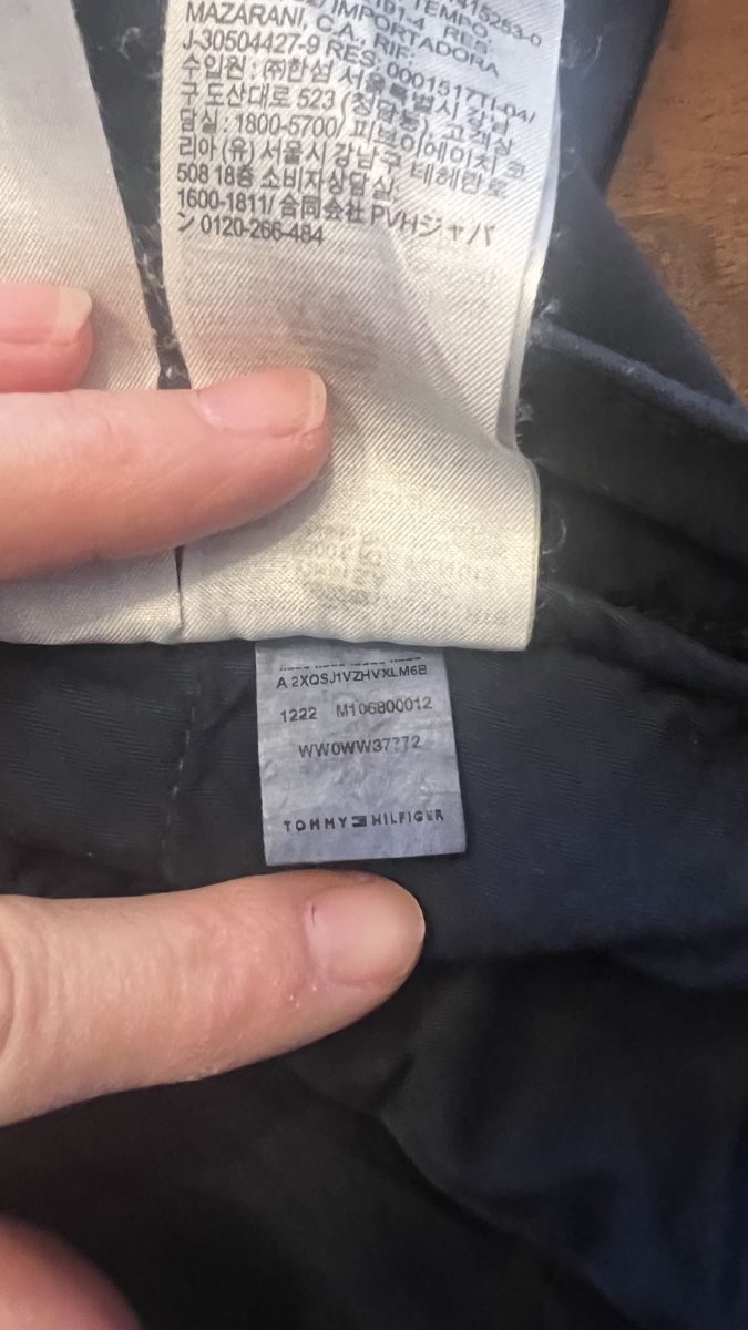Tommy Hilfiger Pantaloni: Tommy Hilifer Shorts Gr. 38 dunkelblau – Usato da Tagelswangen venduto da Bomu 6