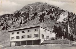 Château-d'Oex, Hôtel Restaurant de la Braye, circulée 1958