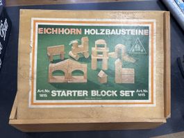 Eichhorn Holzbausteine Starter Set 1815 im Holzkasten