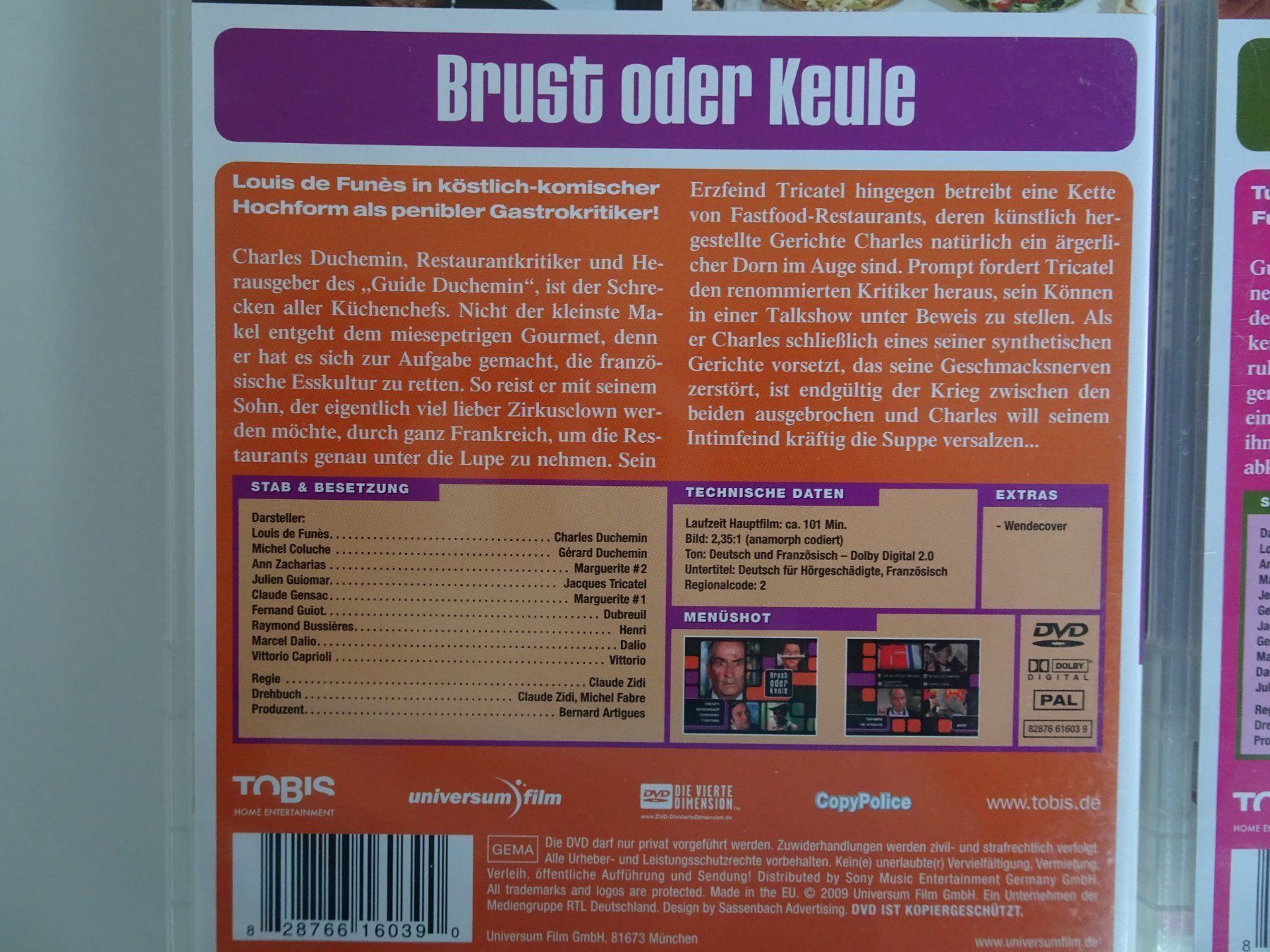 Alle DVDs: Louis de Funès Collection Box No.1 – Gebraucht aus Schenkon von Movieplanet 6