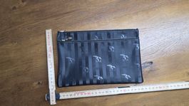 Maison Mollerus Necessaire / Clutch / schwarz+gold