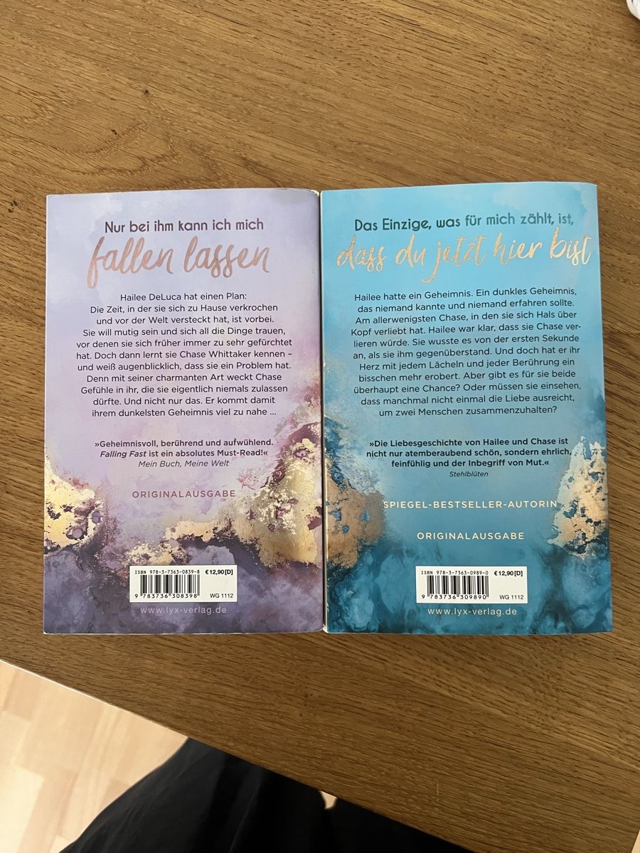 Livres: Hailee&Chase Falling fast & flying high – D'occasion à Toffen par Vanessa_Germann 2