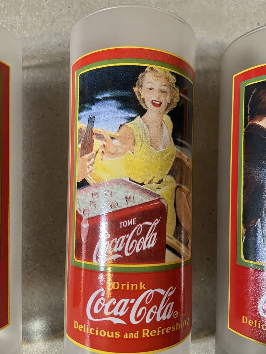 Coca-Cola Bicchieri: Nostalgische Coca Cola Gläser  – Usato da Münsingen venduto da Fanuc 4