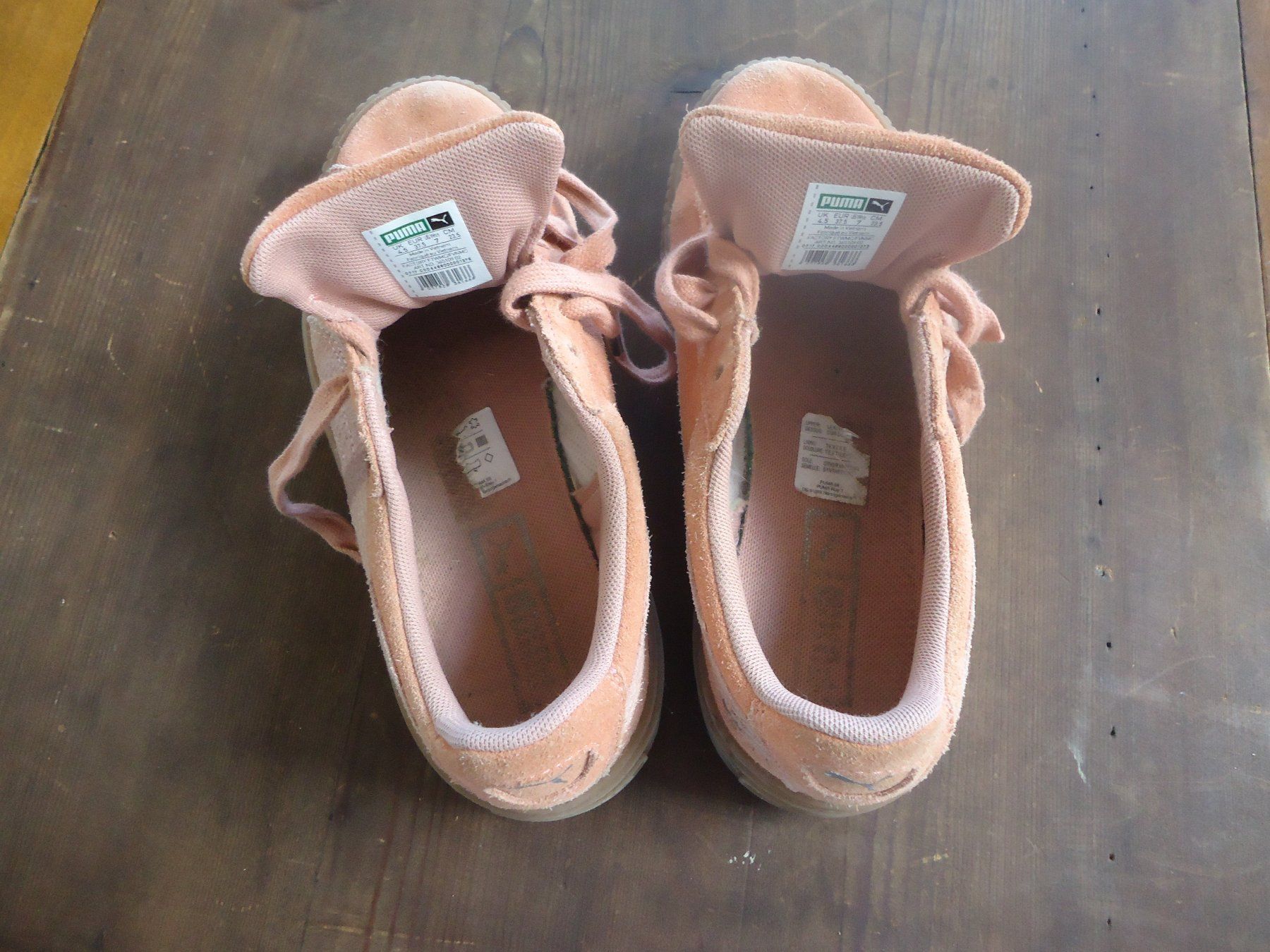 Puma Damenschuhe: Puma - Cuir - 37,5 - Rose saumon – Gebraucht aus Vessy von mafabe 4