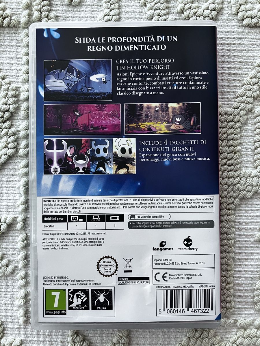 Nintendo Giochi: Hollow Knight Videospiel Nintendo Switch Neu – Nuovo (secondo la descrizione) da Gümligen venduto da svaud 1