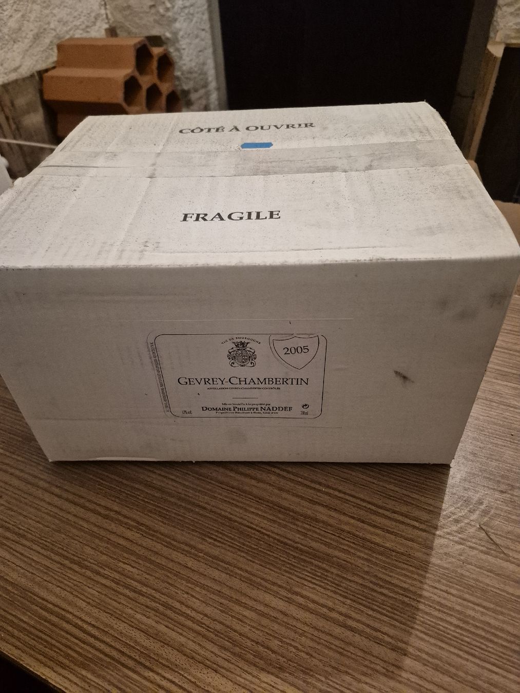 Vins: Gevrey Chambertin – Neuf avec emballage d'origine à Chapelle sur Moudon par ama_j6jd
