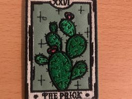 Tarot The Prick Patch Aufnäher Sticker
