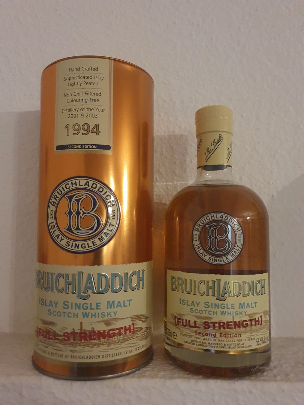 Bruichladdich Spirituosen: Bruichladdich 1994 11y Full Strength 2nd Edition – Neu und originalverpackt aus Langnau am Albis von jer_pm72 1