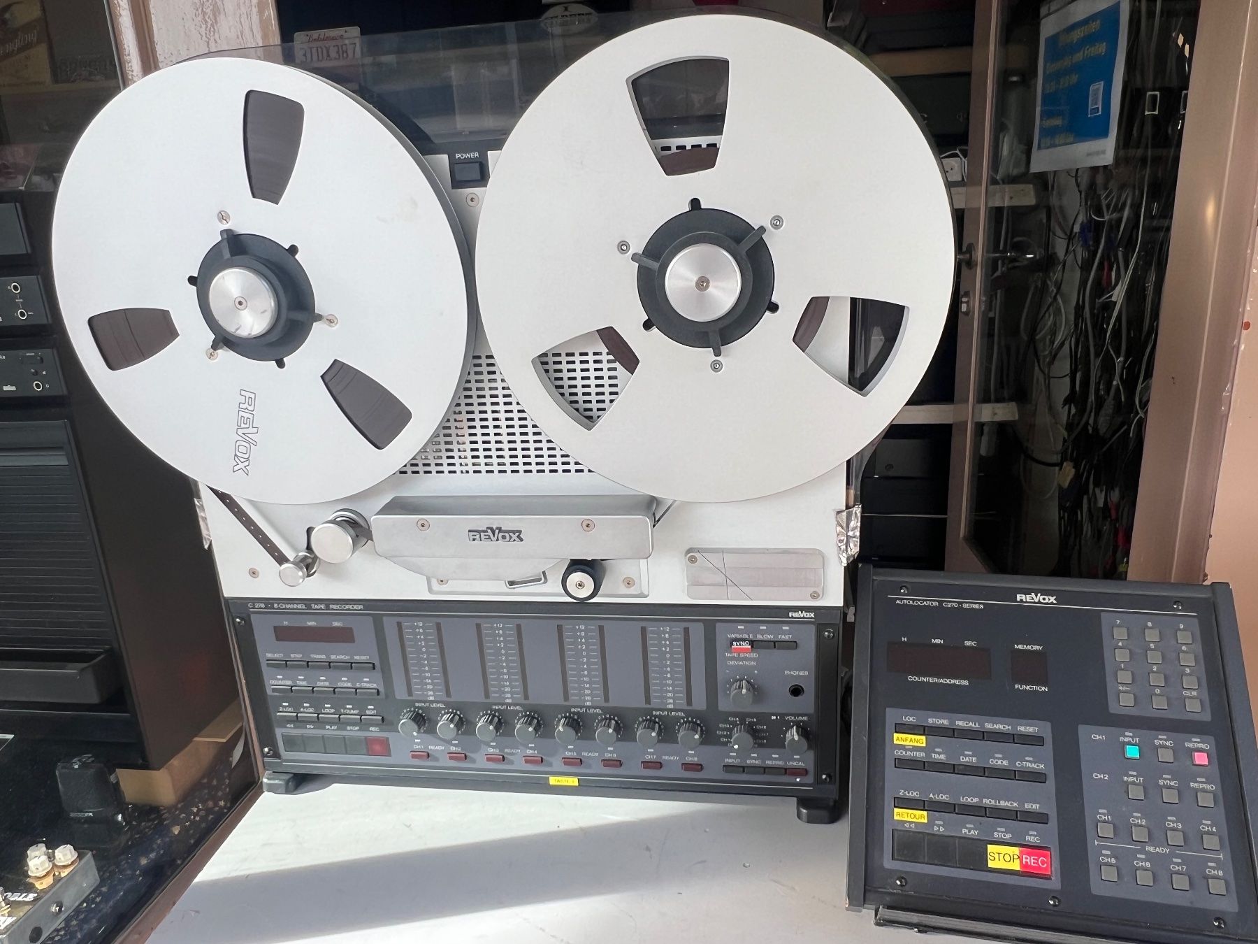 Studer Apparecchi a nastro: Studer Revox C 278 Tonbandmaschine – Usato da Gebenstorf venduto da Secondtronik 8