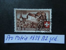 Pro Patria 1939 Nr. B2 gestempelt