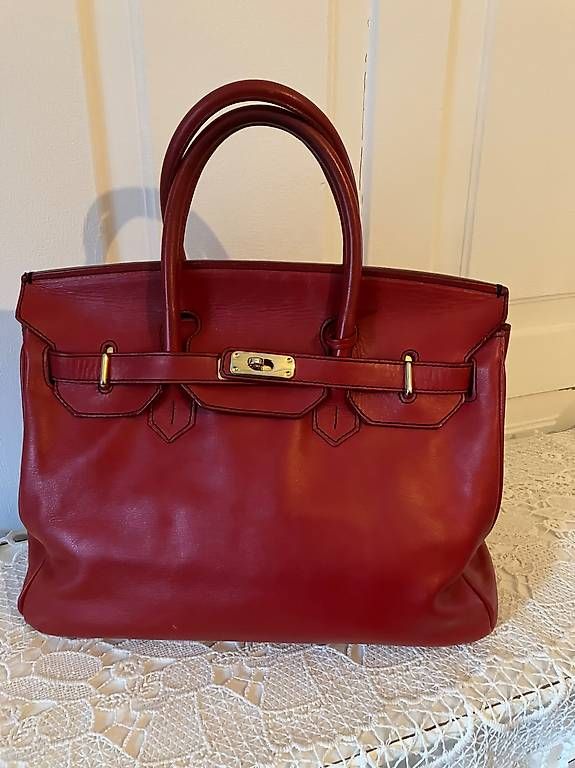 Borse da donna: Pack Easy Handtasche aus Echtleder -rot – Usato da Jenaz venduto da inf_zbx8
