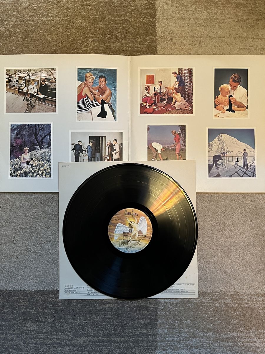 Dischi in vinile: Led zeppelin presence lp – Usato da Liestal venduto da TKocher 1