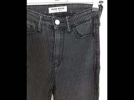 Damen Tally Weijl Skinny Jeans Nadelstreifen Gr. 34