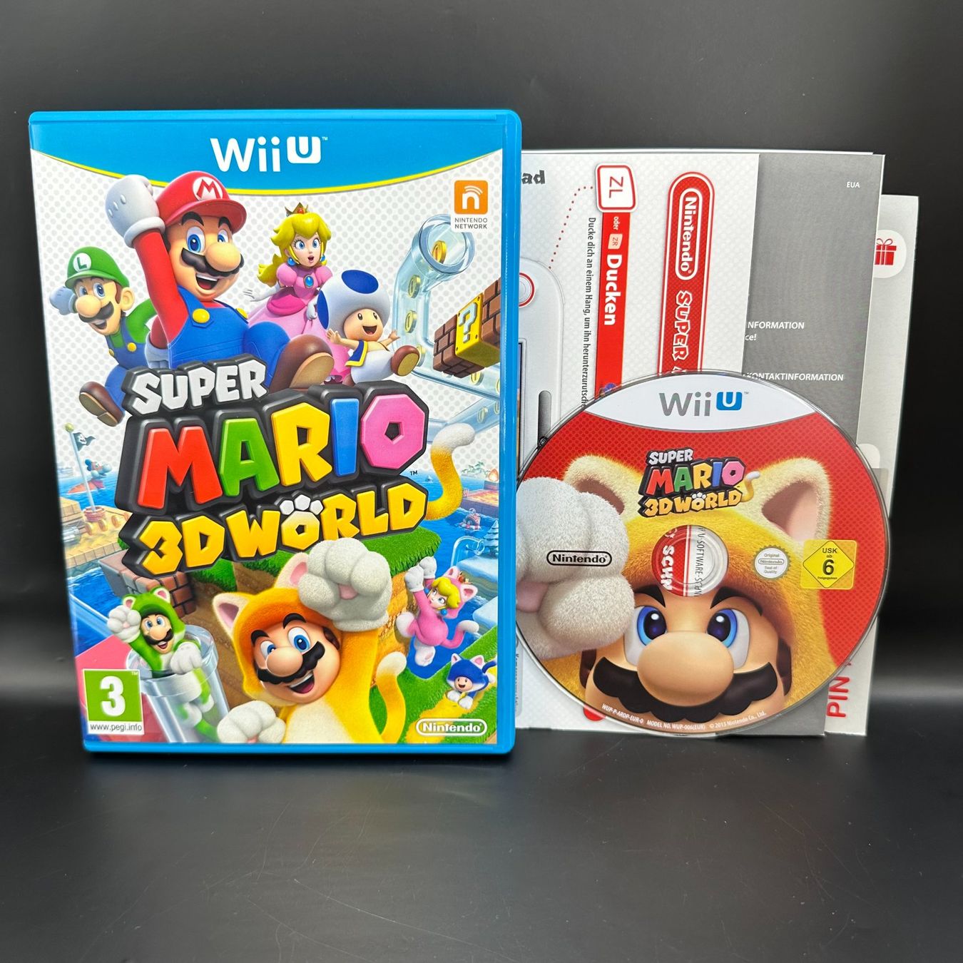 Nintendo Spiele: Super Mario 3D World Wii U – Gebraucht aus Düdingen von Nerdworld
