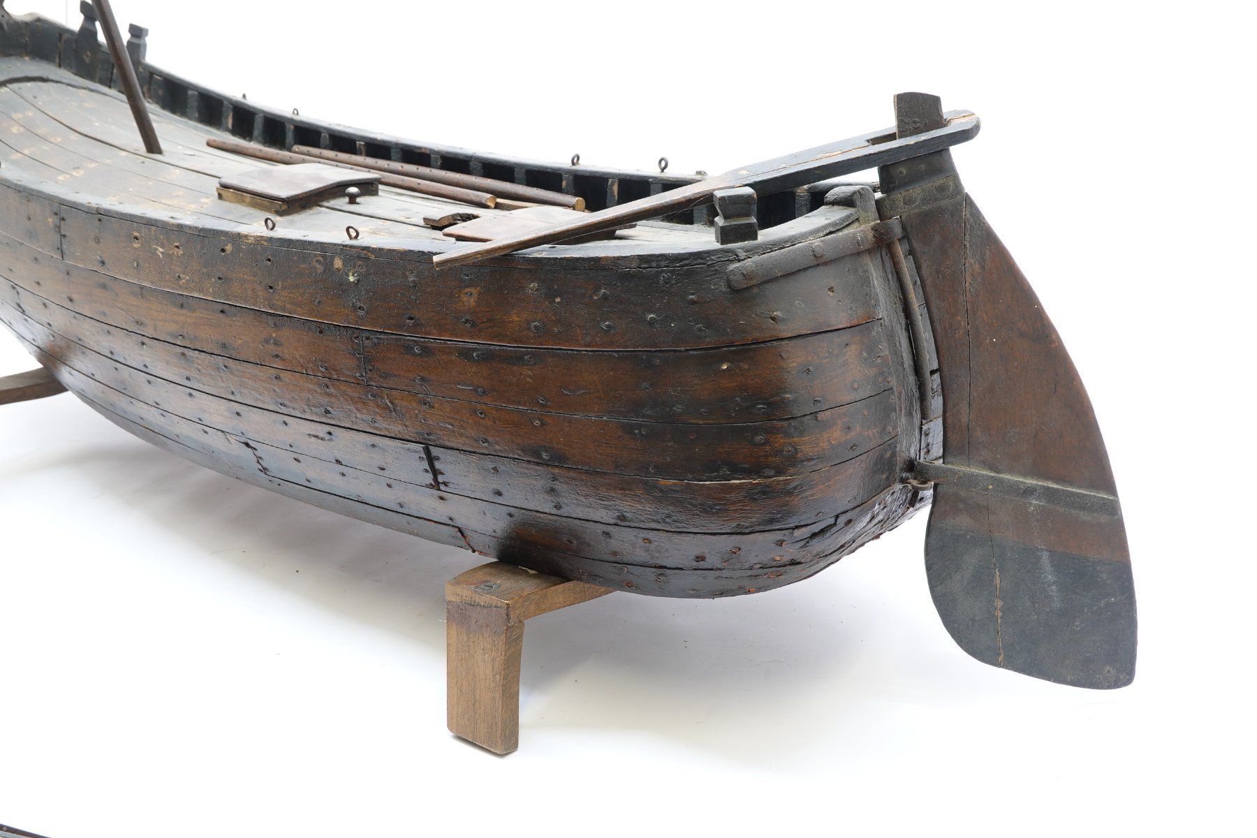 Kit di modellismo & Modellini statici: Antikes Modell Boot Schiff Wikinger? Modellboot Holz Schiff – Usato da Trin venduto da evolrof 6