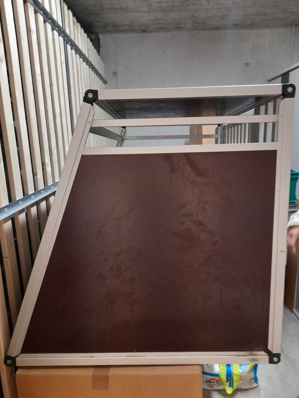 Gabbie, trasporto & Sicurezza: Alu-Hundetransport-Box – Usato da Rosshäusern venduto da sim_c87d 2