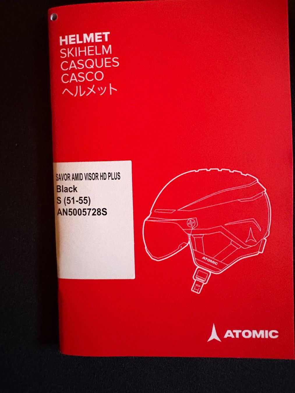 Caschi: Ski Alpin Helm Atomic Savor Amid Visor – Nuovo (secondo la descrizione) da Gonten venduto da Garn-Liesel 6