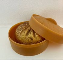 dumpling squishy gold