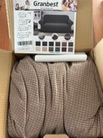 Sofaüberzug braun