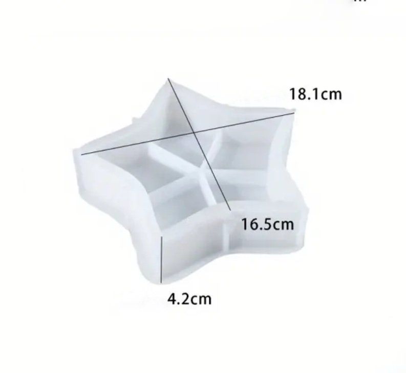 Teglie da forno: Giessform Silikonform Stern Schale – Nuovo e nell'imballaggio originale da Kaltbrunn venduto da schere-stein-papier 1