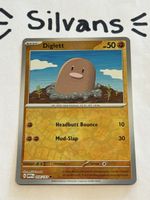 Diglette Reverse Holo MEW 050 Englisch