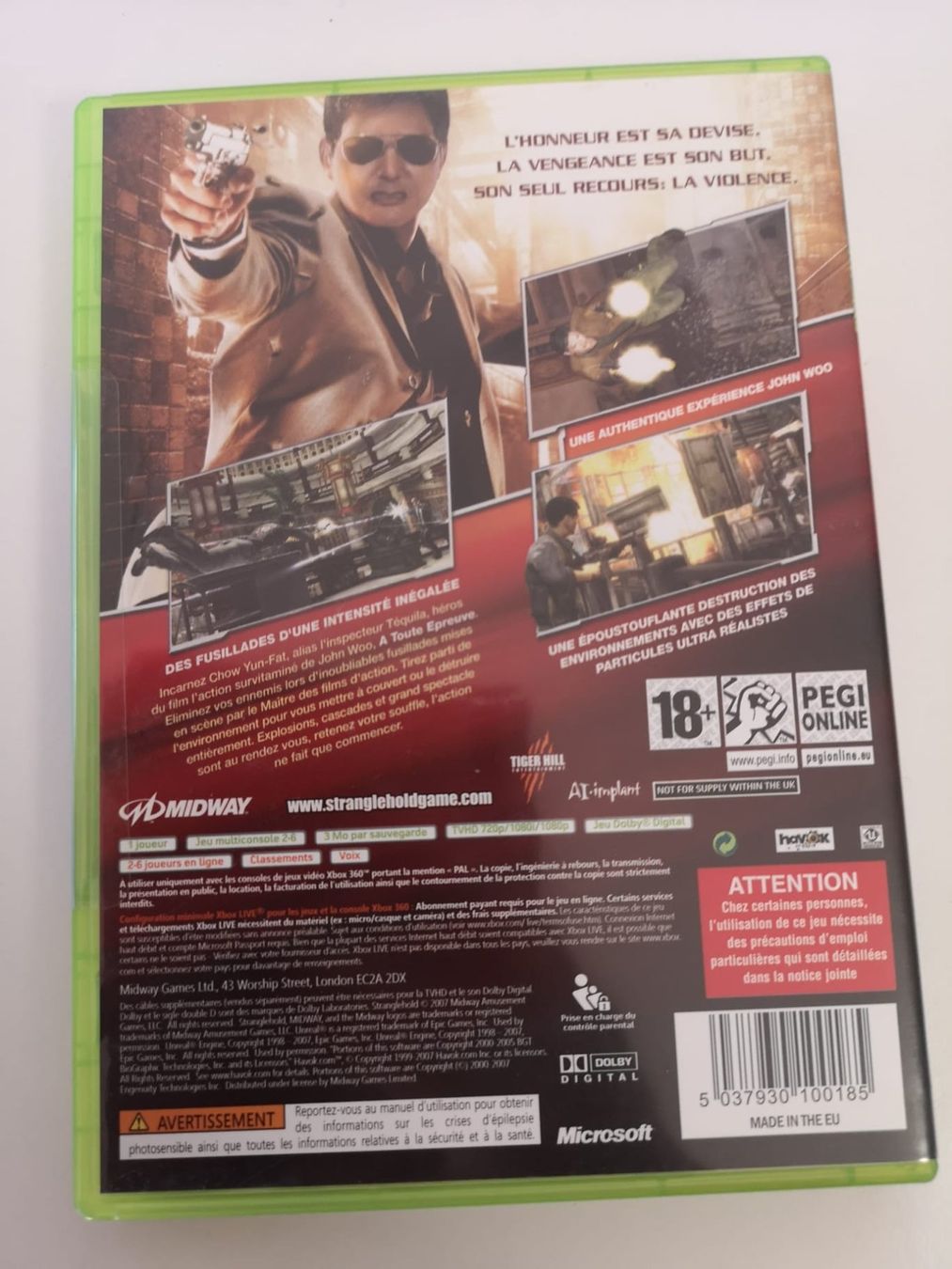Giochi: Stranglehold (XBOX 360) – Usato da Herisau venduto da Seyashop1 2
