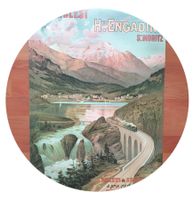 ST.MORITZ / ENGADIN / DAVOS - Poster / Plakat