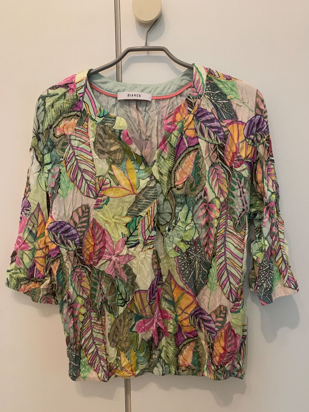 Camicette: Neue Bluse von BIANCA – Nuovo e nell'imballaggio originale da Lausen venduto da tiguan07