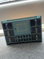 Antiker Schüttkasten Regal mit 12 Glas-Schubladen