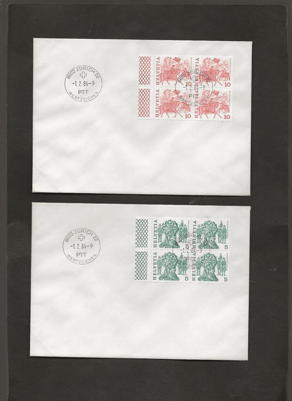 Tutti i francobolli: Schweiz 16 FDC 1979 bis 1984 – Usato da Au ZH venduto da xelagreb01 2
