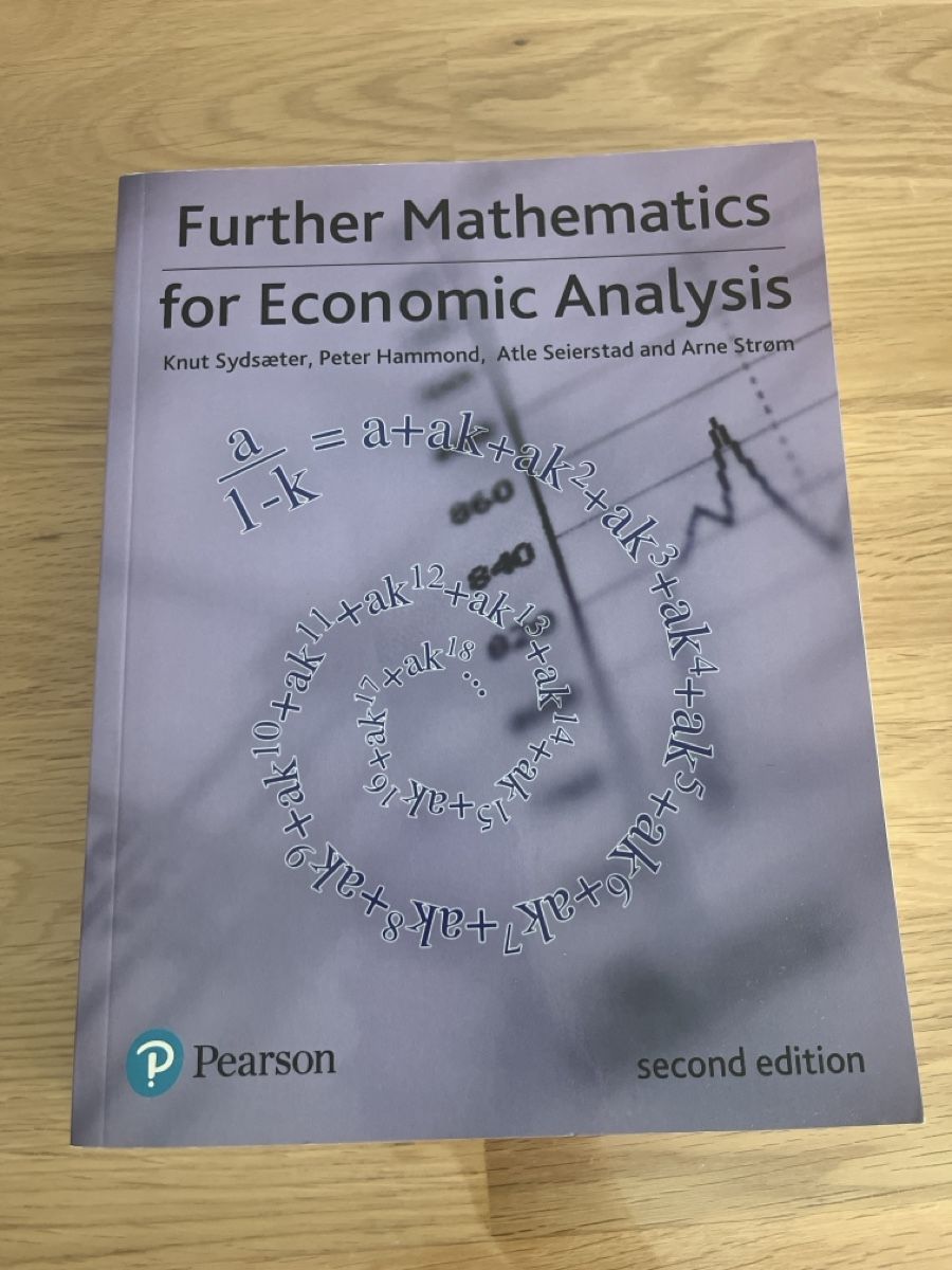Libri: Buch: Further Mathematics for Economic Analysis, 2. Auflage – Nuovo (secondo la descrizione) da Zug venduto da amolution