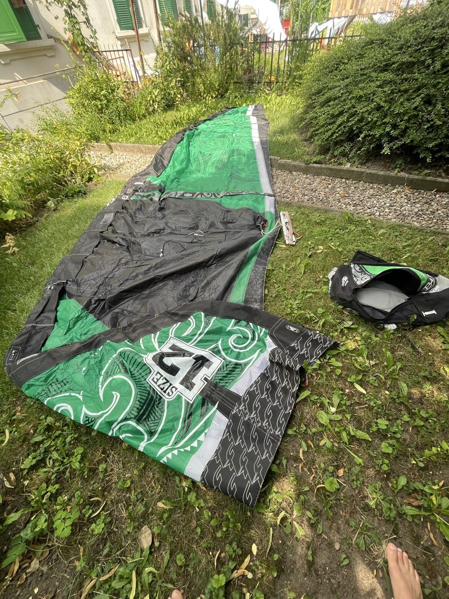 Kite: Kitesurfset Fone (2013) 9/12m2 – D'occasion à Bern par hitch277 5