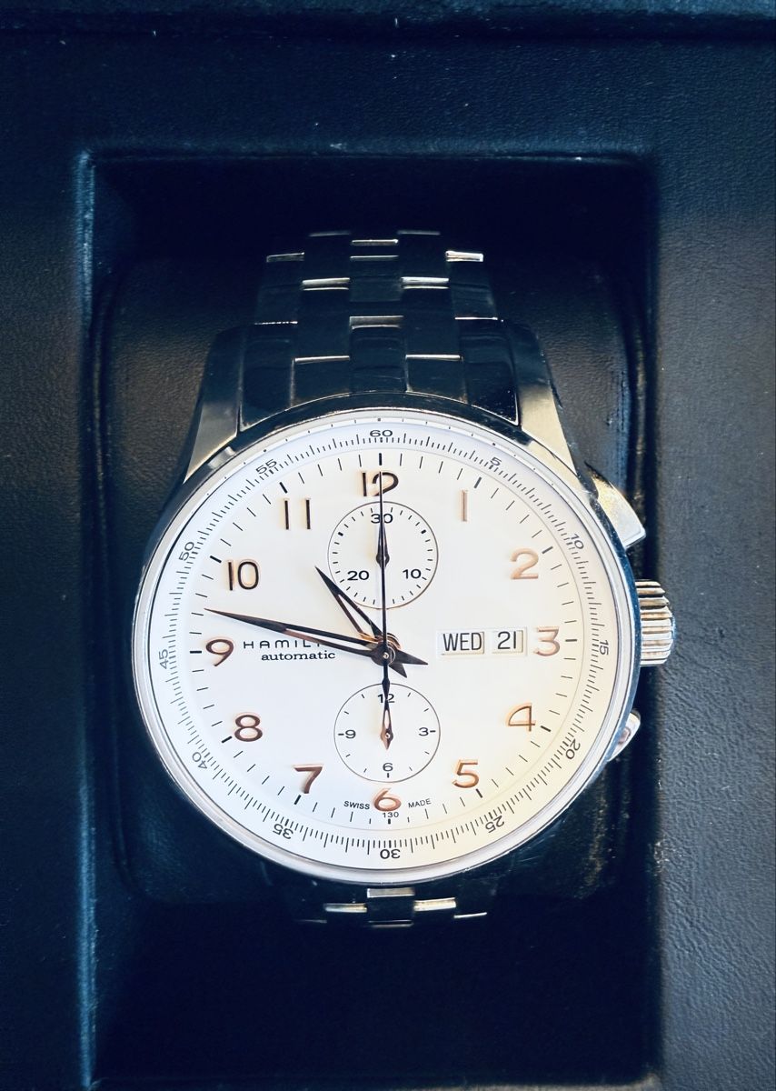 Hamilton Montres: Hamilton Automatic Chronograph Herren Uhr mit original Box – D'occasion à Frauenfeld par silvano.marsano 2