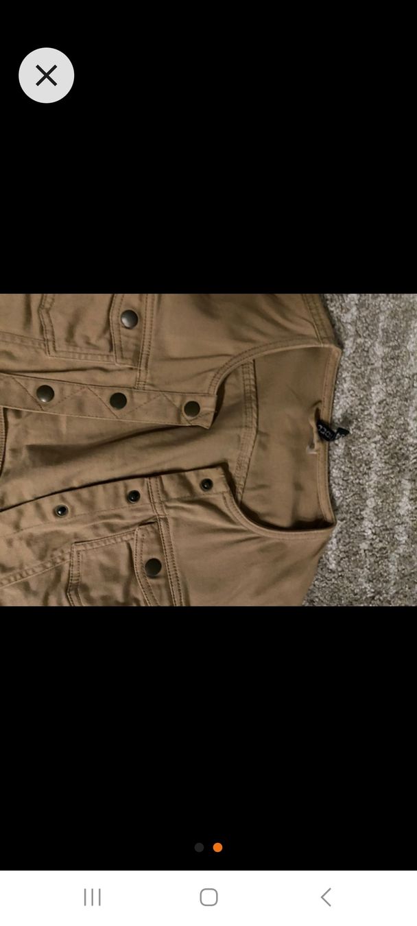 Jacken: Stylische beige Kurzjacke Gr. S – Gebraucht aus Bolligen von teqila211 1