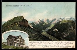 AK Hoher Kasten, Gasthaus auf dem Hohenkasten, Jos. Anton Dö