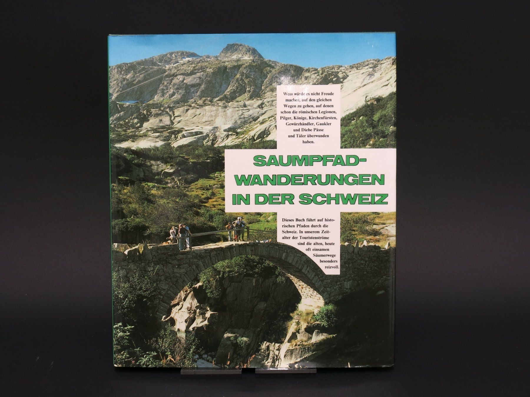 Bücher: BUCH Saumpfad-Wanderungen in der Schweiz – Gebraucht aus Schaffhausen von