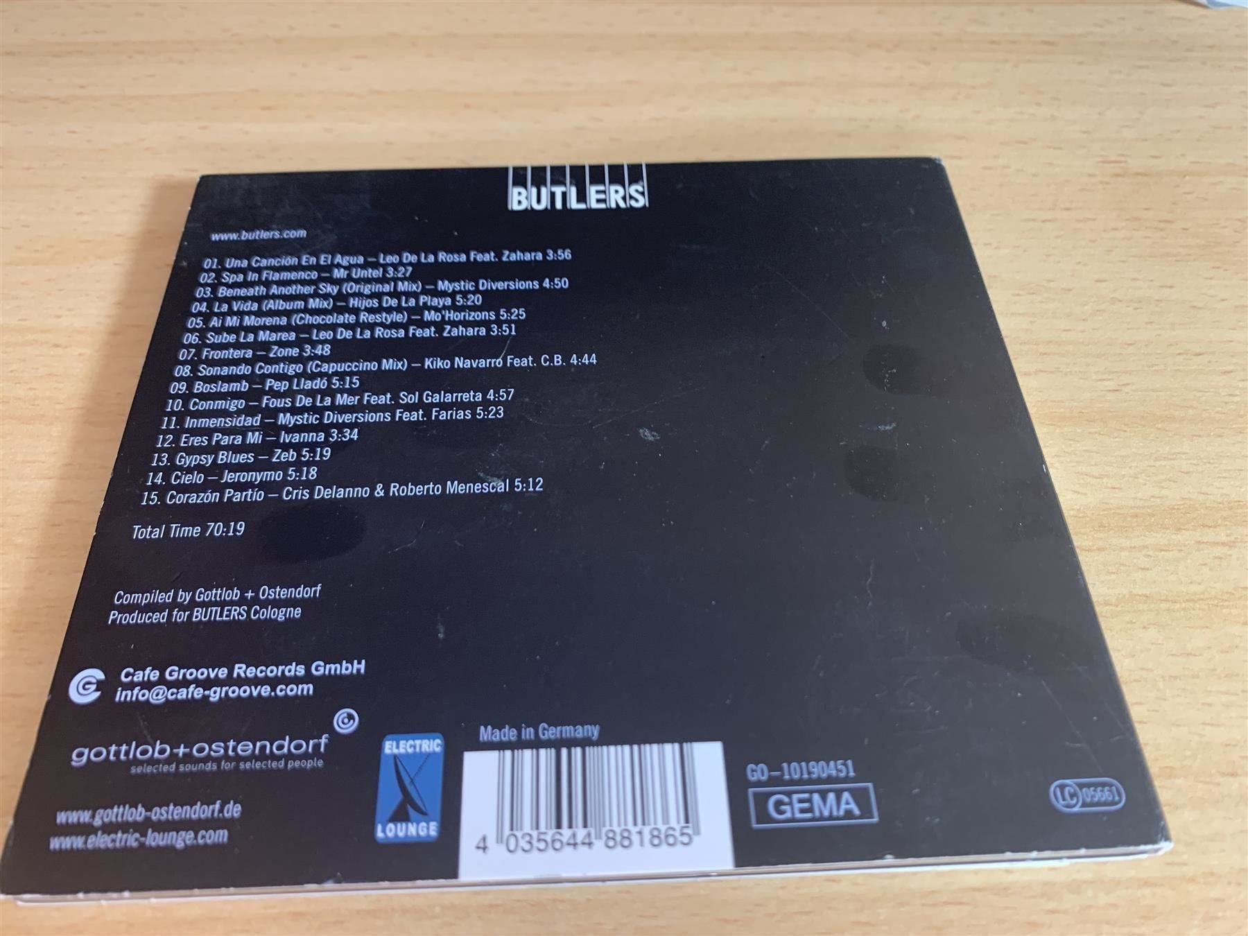 CD: Butlers - Spanish Tunes – Usato da Rikon im Tösstal venduto da Alpenmutz 1