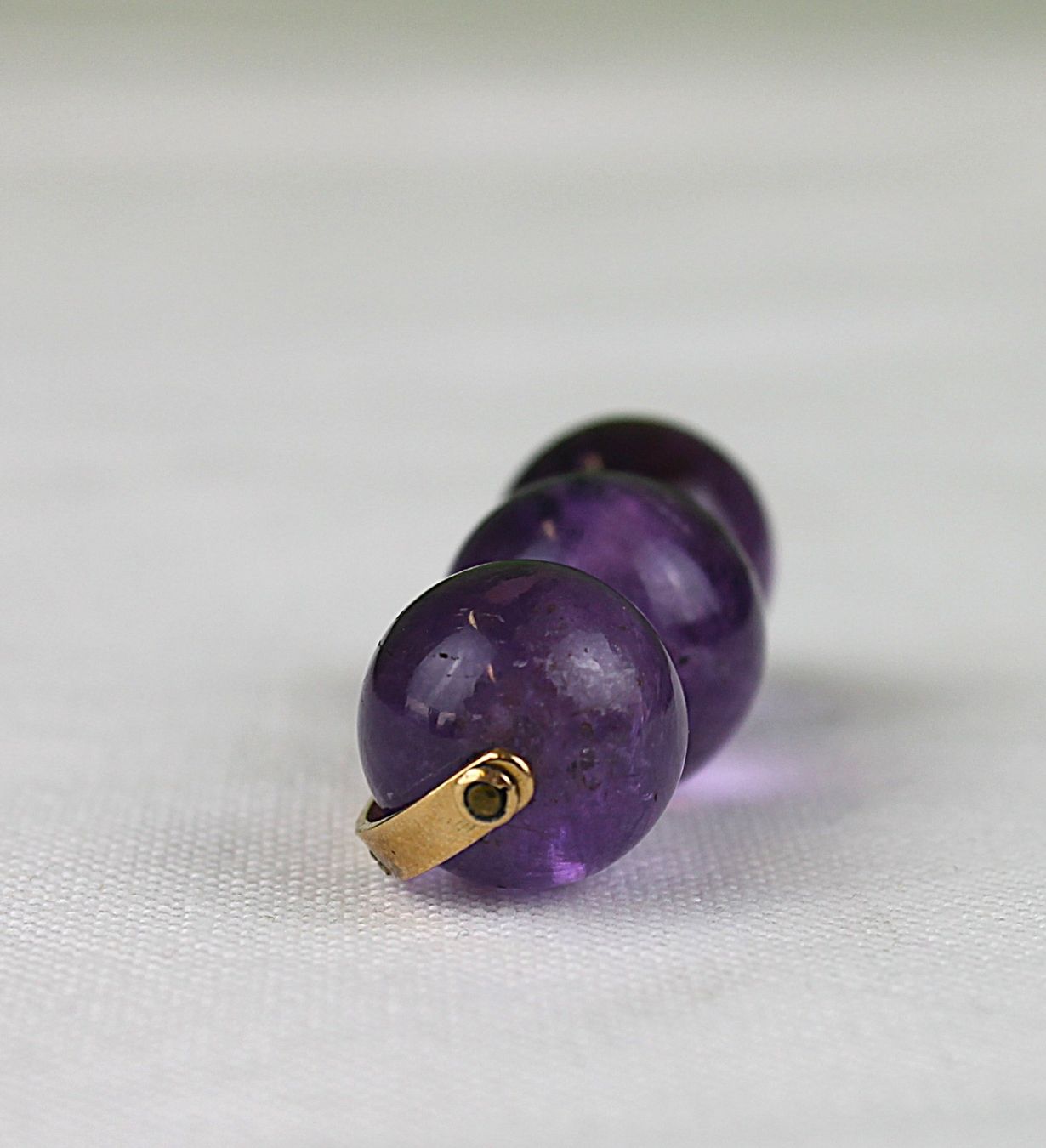 Ciondoli: Japanisches Obidome 585er Gold und Amethysten – Usato da Reinach BL venduto da bk_brockireinach 4