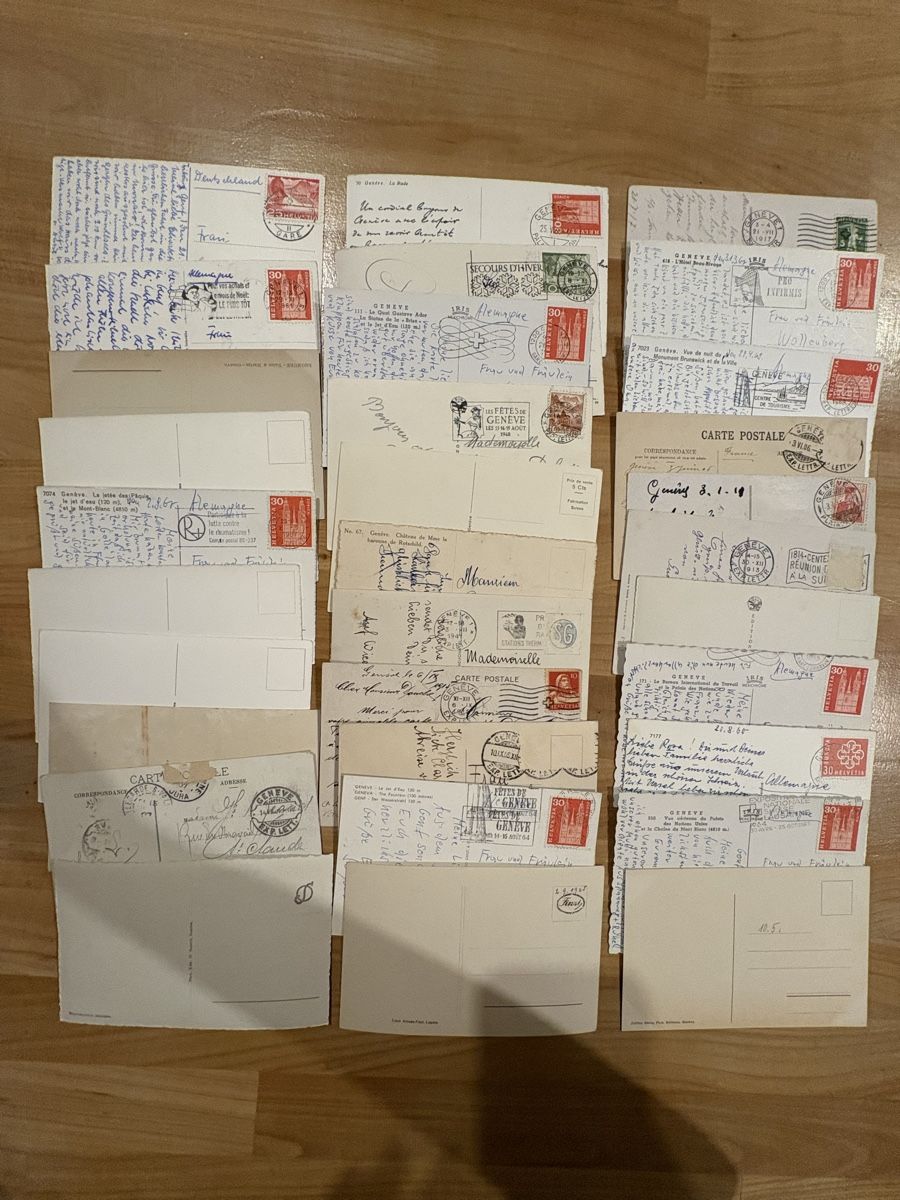 Cartoline postali: AK von Genf ( kleinformat ) – Usato da Rümlang venduto da Brieftaube2 1