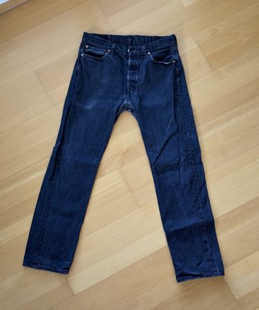 Jeans Levi's 501 schwarz Grösse W34 L34