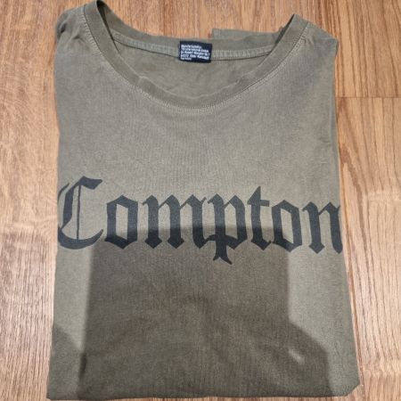 Mister Tee Compton Shirt, Khaki, Grösse XL, Top Zustand