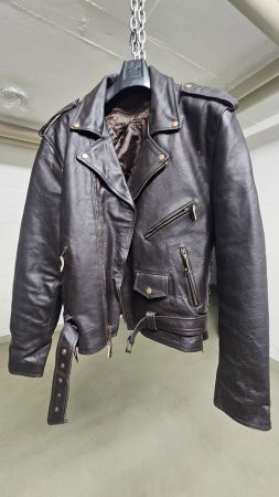 Top USA-Bikers Lederjacke, Grösse 48