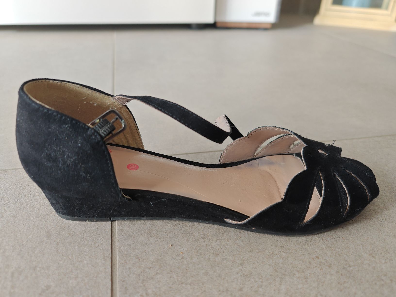 Nafnaf Scarpe da donna: Sandales compensées NafNaf noires taille 39 – Usato da Longirod venduto da ali_nsd5 4