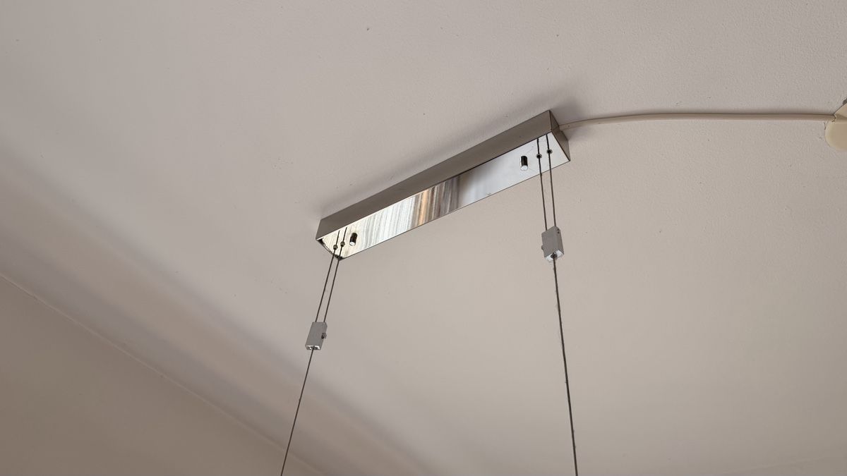 Lustres & lampes de plafonds: Moderne Esszimmerlampe, chrom – D'occasion à Dübendorf par Scuba_gaby 3