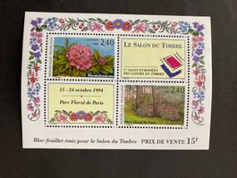 Frankreich 1993 Block Salon du Timbre postfrisch