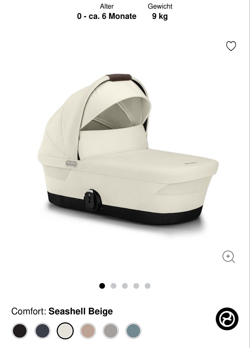 Cybex Carrozzine: cybex navicella – Nuovo e nell'imballaggio originale da Opfikon venduto da til_t7ww