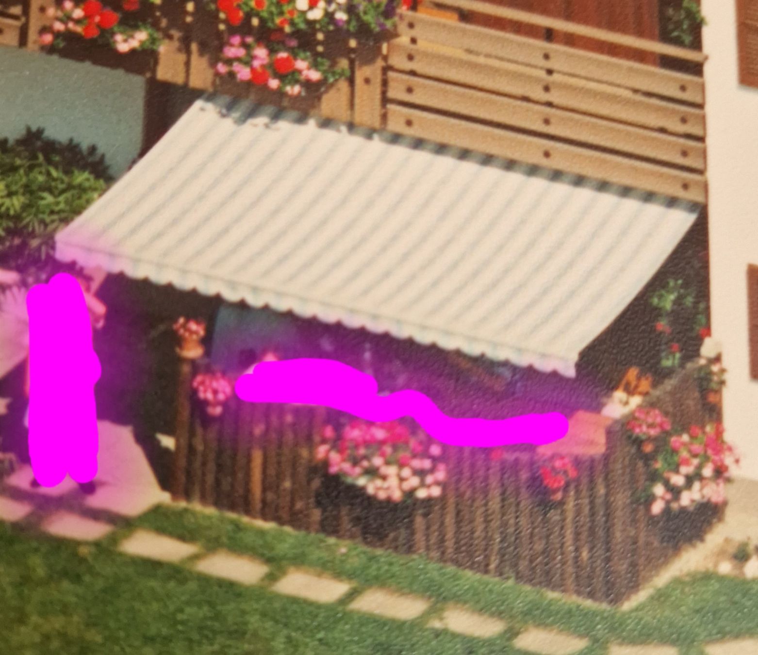 Tende da sole: Store de terrasse, manuel, toile à changer – Usato da Plagne venduto da pmartins